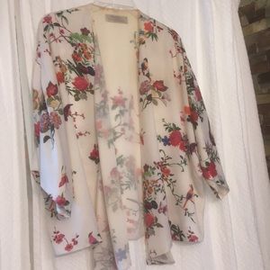 Floral kimono